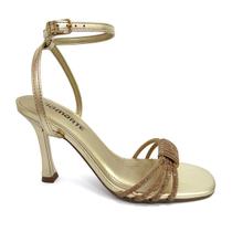 Sandalia via marte salto fino alto 23-20202 (76) - gold