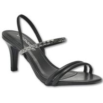 Sandália Via Marte Salto Fino Médio Feminina Elegante Confortável