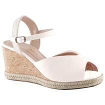 Sandalia Via Uno 623005 Anabela Feminina Sandalia Via Uno 623005 Anabela Feminina