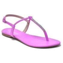 Sandalia viamarte napa casual violeta