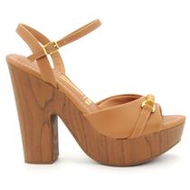 Sandália Vizzano 6281.756 Salto Grosso Meia Pata Feminino