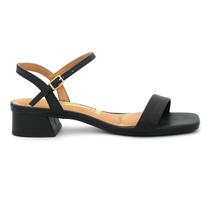 Sandália Vizzano 6454.111 Salto Grosso Baixo Casual Feminino