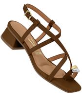 Sandália vizzano 6454.123 saltinho bloco dedinho feminina - Sandália vizzano 6454.123 saltinho bloco dedinho feminina -