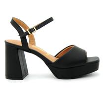 Sandália Vizzano 6472.207 Meia Pata Salto Quadrado Feminino