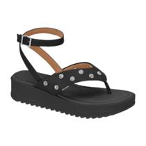 Sandalia Vizzano 6492.320 Papete Tratorada Dedo Flatform Feminino