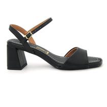 Sandalia Vizzano 6530.101 Salto Baixo Grosso Social Feminino