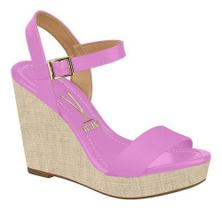 Sandalia Vizzano Anabela Plataforma Salto Alto Meia Pata Sandalia Vizzano Anabela Plataforma Salto Alto Meia Pata