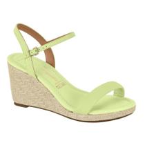 Sandália Vizzano Anabela Trama Rustica