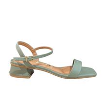Sandália Vizzano Feminina 6454.111 Salto Bloco Verde