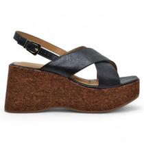 Sandalia Vizzano Feminina Anabela Casual Conforto Macia