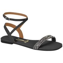 Sandalia vizzano feminina flat rasteira com brilhos 6447.211.27126