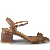 Sandália Vizzano Feminina Salto Alto Bloco 6428.101 PELICA