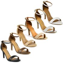 Sandália Vizzano Feminina Salto Alto Fino Moda Original