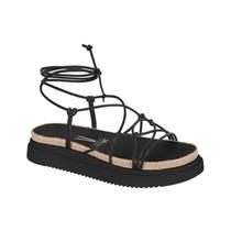 Sandália Vizzano Flatform com Amarração - Feminina