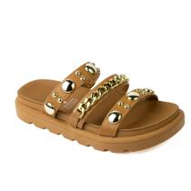 Sandália Vizzano Papete Feminina Tiras Tendência Moda 6510 Sandália Vizzano Papete Feminina Tiras Tendência Moda 6510