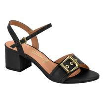 Sandália Vizzano Salto Bloco 6291.1184 Preto -