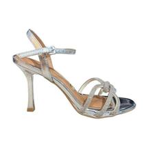 Sandalia Vizzano Salto Fino - Feminina - Prata - 39