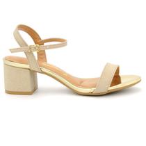 Sandália Vizzano Salto Grosso Baixo Casual 6291.900 Feminina