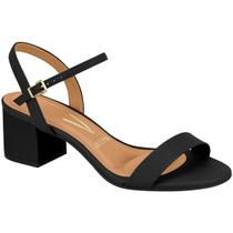 Sandália Vizzano Salto Médio Grosso Confortável Feminina Baixo Festa Social Casual Tiras Aberta Sandália Vizzano Salto Médio Grosso Confortável Feminina Baixo Festa Social Casual Tiras Aberta