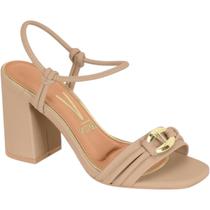 Sandalia Vizzano Tira Elastico Salto Bloco Feminino Sandalia Vizzano Tira Elastico Salto Bloco Feminino