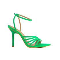 Sandália Werner Verde Carmela Salto Alto Fino 10cm