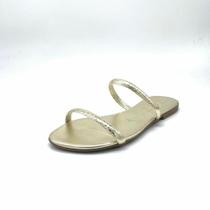 Sandália Zatz Rasteira Duas Tiras Sandália Zatz Rasteira Duas Tiras