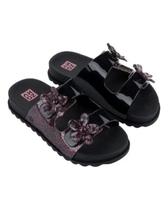 Sandália zaxy 19387 papete partner flower infantil - Sandália zaxy 19387 papete partner flower infantil -