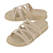 Sandália Zaxy Papete Slide com Glitter Feminina Sandália Zaxy Papete Slide com Glitter Feminina