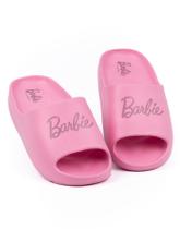 Sandálias Barbie Girls Sliders Pink Molded Ridge Bottom