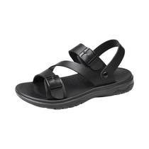 Sandálias Casuais De Verão Para Homens, Antiderrapantes, Respiráveis, Em Couro PU, Estilo Romano, Sandálias Casuais De Verão Para Homens, Antiderrapantes, Respiráveis, Em Couro PU, Estilo Romano,