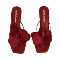 Sandálias Casuais Elegantes Femininas Com Design Floral De Alta Qualidade Sandálias Casuais Elegantes Femininas Com Design Floral De Alta Qualidade