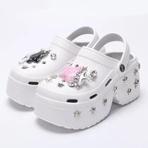 Sandálias Chunky Femininas De Plataforma Para O Verão, Solado Grosso E Macio, Clogs Antiderrapantes