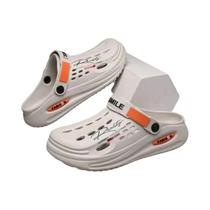 Sandálias Clogs Masculinas De Verão Em EVA Respirável Com Sola Macia Antiderrapante Para Praia, Casa