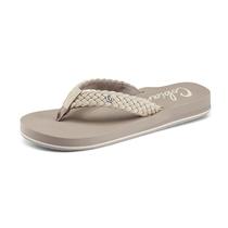 Sandálias Cobian Braided Bounce Flip Flop para mulheres, tamanho 9