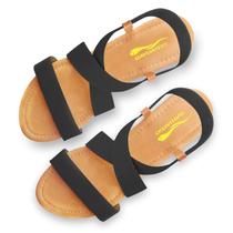 Sandálias DAYDAYGO Femininas Elásticas Rasteiras Pretas Tamanho 9 Sandálias DAYDAYGO Femininas Elásticas Rasteiras Pretas Tamanho 9