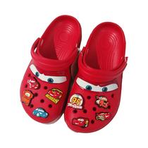 Sandálias De Cartoon Disney Pixar Mcqueens Para Adultos, Impermeáveis E Respiráveis, Chinelos Para