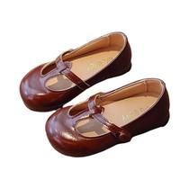 Sandálias De Couro Macias Para Meninas 2025, Sapatos Versáteis E Elegantes Estilo Princesa