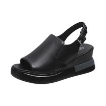 Sandálias De Plataforma Femininas De Verão, Estilo Retro, Sapatos De Praia, Peep Toe, Confortáveis E Sandálias De Plataforma Femininas De Verão, Estilo Retro, Sapatos De Praia, Peep Toe, Confortáveis E