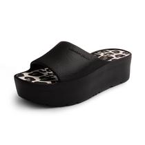 Sandálias de plataforma Lemon Jelly Enyd femininas em espuma de EVA preta