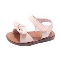 Sandálias De Praia Com Laço De Princesa Para Meninas, Sapatos Clássicos De Verão Para Bebês, Tamanho