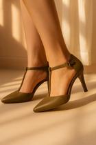 Sandálias de Salto Fino 8cm Feminino Tira no Tornozelo 189 Sandálias de Salto Fino 8cm Feminino Tira no Tornozelo 189