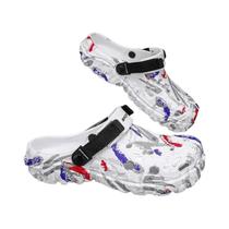 Sandálias De Verão Para Homens Tamanho Plus, Tamancos Para Jardim, Calçados Aquáticos Confortáveis E