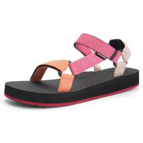 Sandálias esportivas femininas WaTelves Sandálias de caminhada ao ar livre com suporte em arco, correias confortáveis, aquáticas, atléticas, sandálias de praia para viajar, caminhar, caminhar, acampar102, rosa, laranja, 41 Sandálias esportivas femininas WaTelves Sandálias de caminhada ao ar livre com suporte em arco, correias confortáveis, aquáticas, atléticas, sandálias de praia para viajar, caminhar, caminhar, acampar102, rosa, laranja, 41