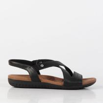 Sandálias Feminina Usaflex Flat Form Preto