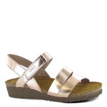 Sandálias femininas NAOT Kayla em couro dourado rosa tamanho 42EU/10-10.5US Sandálias femininas NAOT Kayla em couro dourado rosa tamanho 42EU/10-10.5US