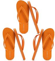 Sandálias finas de borracha Flip Flops ForeMode para mulheres Sandálias finas de borracha Flip Flops ForeMode para mulheres