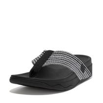 Sandálias FitFlop Surfa H84090-070 para homens - todas pretas Sandálias FitFlop Surfa H84090-070 para homens - todas pretas