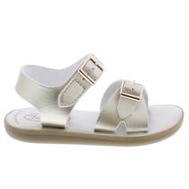 Sandálias FOOTMATES Eco-Tide unissex Soft Gold Micro (3M/4W)
