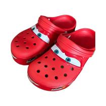 Sandálias Impermeáveis E Respiráveis Para Adultos, Chinelos De Desenho Animado Pixar Cars Lightning