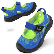 Sandálias JOINFREE Toddler Boys Water Quick-Dry, azul, verde, tamanho 6
